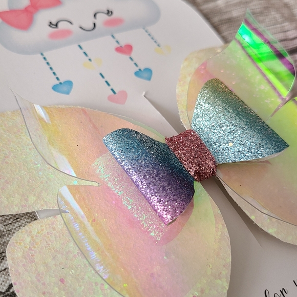 Hair bow butterfly - Picture 2 of 2